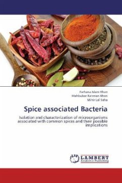 Spice associated Bacteria - Khan, Farhana Islam;Khan, Mahbubar Rahman;Saha, Mihir Lal