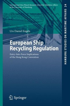 European Ship Recycling Regulation - Engels, Urs Daniel