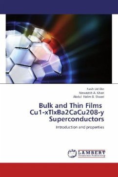 Bulk and Thin Films Cu1-xTlxBa2CaCu208-y Superconductors