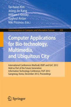 Computer Applications for Bio-technology, Multimedia and Ubiquitous City