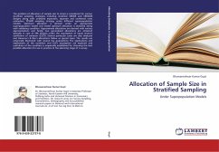 Allocation of Sample Size in Stratified Sampling - Gupt, Bhuwaneshwar Kumar