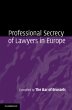Professional Secrecy of Lawyers in... - Bild 1