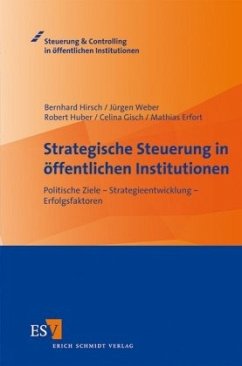 Cover Strategische Steuerung in öffentlichen Institutionen