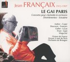 Françaix: Le Gai Paris,Concerto Pour Clarinette