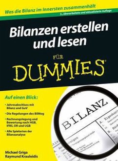 Bilanzen erstellen und lesen für Dummies - Griga, Michael; Krauleidis, Raymund