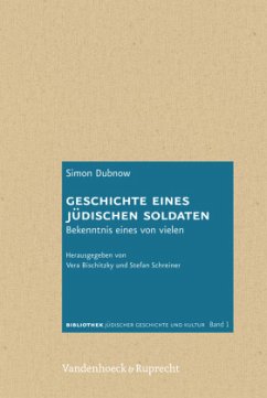 Geschichte eines jüdischen Soldaten - Dubnow, Simon Markovich