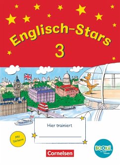 Englisch-Stars - BOOKii-Ausgabe - 3. Schuljahr. Übungsheft mit Lösungen - Gleich, Barbara;Schmidt, Katrin;Schöpe, Britta