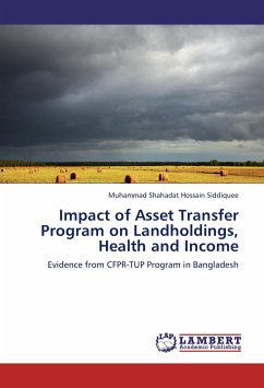 Impact of Asset Transfer Program on Landholdings, Health and Income - Siddiquee, Muhammad Shahadat Hossain