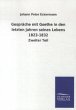 Gespräche mit Goethe in den letzten... - Bild 1