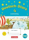 Deutsch-Stars - BOOKii-Ausgabe - 4. Schuljahr. Lesetraining - Übungsheft mit Lösungen