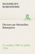 Discours par Maximilien Robespierre -... - Bild 1