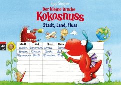 Der kleine Drache Kokosnuss - Spieleblock - Stadt, Land, Fluss - Siegner, Ingo