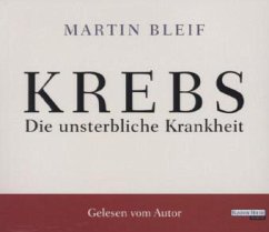 Krebs, 4 Audio-CDs - Bleif, Martin