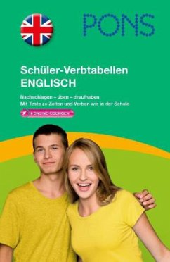 Cover PONS Schüler-Verbtabellen Englisch