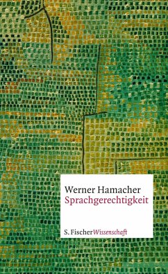 Sprachgerechtigkeit - Hamacher, Werner