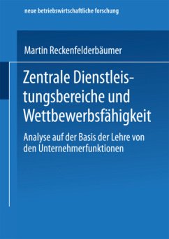 Zentrale Dienstleistungsbereiche und Wettbewerbsfähigkeit