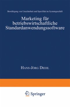 Marketing für betriebswirtschaftliche Standardanwendungssoftware - Diehl, Hans-Jörg