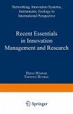 Recent Essentials in Innovation Management and Research