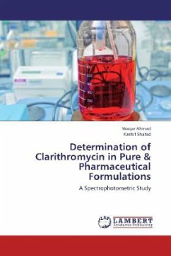 Determination of Clarithromycin in Pure & Pharmaceutical Formulations