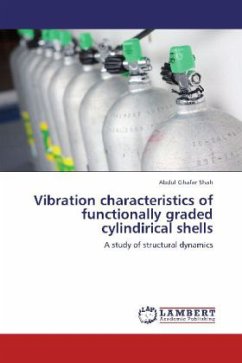 Vibration characteristics of functionally graded cylindirical shells