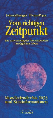 Vom richtigen Zeitpunkt - Paungger, Johanna;Poppe, Thomas