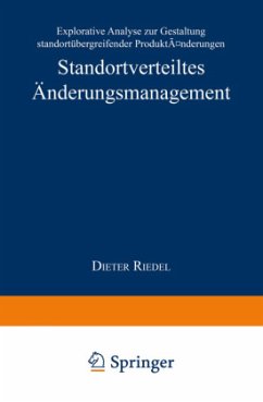 Standortverteiltes Änderungsmanagement - Riedel, Dieter