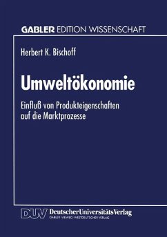 Umweltökonomie - Bischoff, Herbert K.