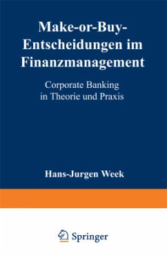 Make-or-Buy-Entscheidungen im Finanzmanagement - Weck, Hans-Jürgen