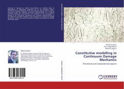 Constitutive modelling in Continuum Damage Mechanics