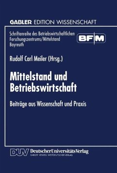 Mittelstand und Betriebswirtschaft - Meiler, Rudolf Carl