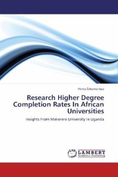 Research Higher Degree Completion Rates In African Universities
