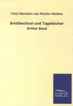 Briefwechsel - Pückler-Muskau, Hermann von