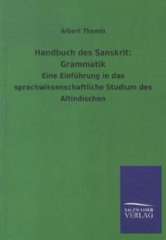 Handbuch des Sanskrit: Grammatik - Thumb, Albert