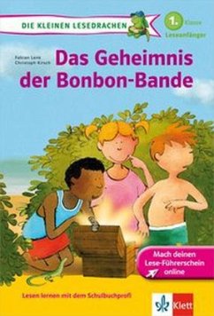 Cover Das Geheimnis der Bonbon-Bande, 1. Klasse Leseanfänger