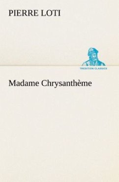 Cover Madame Chrysanthème