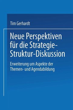 Cover Neue Perspektiven für die Strategie-Struktur-Diskussion