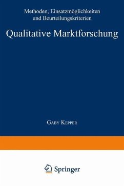 Qualitative Marktforschung - Kepper, Gaby