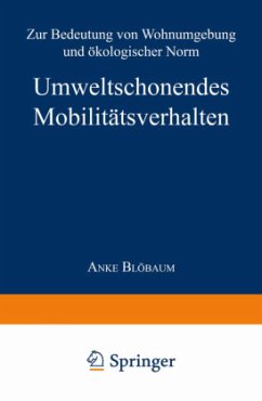 Umweltschonendes Mobilitätsverhalten - Blöbaum, Anke