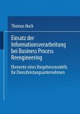 Einsatz der Informationsverarbeitung bei Business Process Reengineering