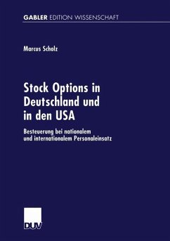 Stock Options in Deutschland und in den USA - Scholz, Marcus