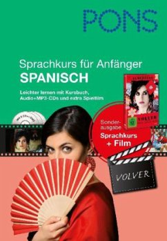 PONS Sprachkurs für Anfänger Spanisch, m. 2 MP3-CD u. DVD-Video