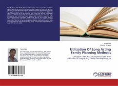 Utilization Of Long Acting Family Planning Methods