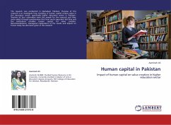Cover Human capital in Pakistan