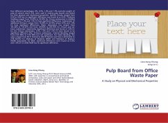 Pulp Board from Office Waste Paper