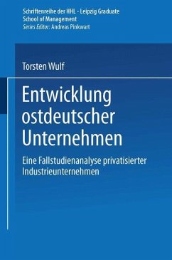 Entwicklung ostdeutscher Unternehmen - Wulf, Torsten