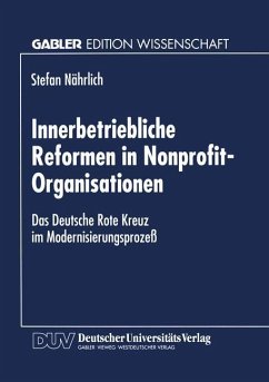 Innerbetriebliche Reformen in Nonprofit-Organisationen - Nährlich, Stefan