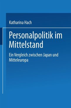 Personalpolitik im Mittelstand - Hach, Katharina