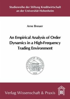 Cover An Empirical Analysis of Order Dynamics in a High Frequency Trading Environment.