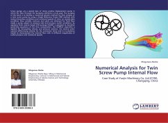 Numerical Analysis for Twin Screw Pump Internal Flow