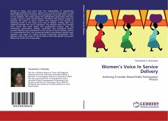 Women¿s Voice In Service Delivery